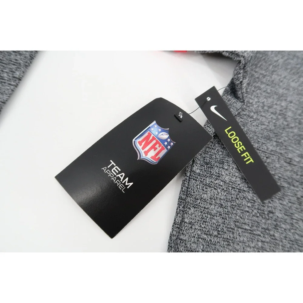 Atlanta Falcons Nike Womens Small Historic Marks Long‎ Sleeve Funnel Sweatshirt